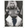 Tirage photo argentique femme nue noir et blanc format 13X18cm circa 1980
