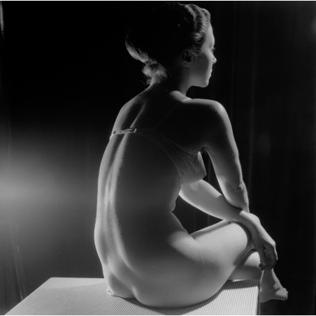 copy of Tirage photo sur papier RC noir et blanc de femme nue 30x45cm