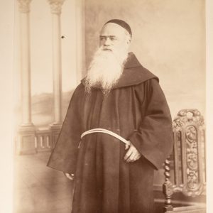 PHOTO Albumine 1880 attribué Bonfils? Palestine Frère Liévin de Hamme 22X28cm