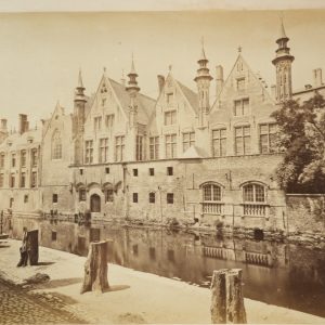 photo Albumine	Belgique	Palais du Franc de Bruges	20X26cm	1880