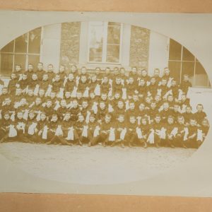 TIRAGE photo citrate	France	Groupe d'enfant garçon communiant 	28X39	1900