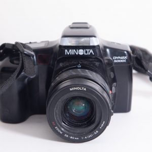 APPAREIL PHOTO ARGENTIQUE MINOLTA DYNAX 5000i 1989 AUTOFOCUS + ZOOM