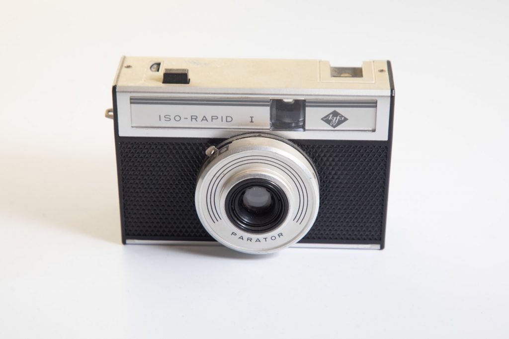 APPAREIL PHOTO-AGFA ISO-RAPID I ARGENTIQUE 1970--CARTOUCHE 35mm AGFA