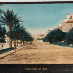 TIRAGE PHOTO	Albumine	France	PANORAMA DE NICE Aquarellé	21X27cm	1880