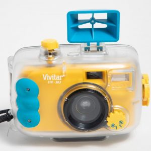 COMPACT VIVITAR  UW 303 + CAISON ETANCHE appareil photo argentique 24X36mm
