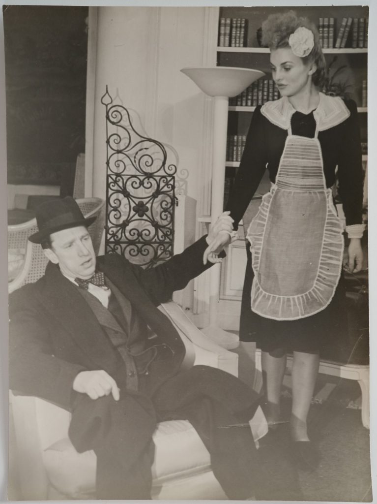 PHOTO Argentique France Scène de Théâtre 18X24cm 1950