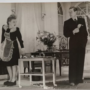 PHOTO Argentique France Scène de Théâtre	18X24cm	1950