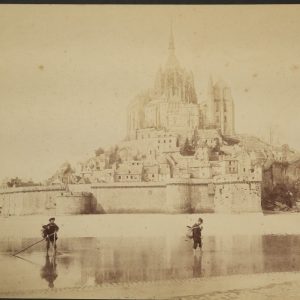 photo Albumine	France	Mont saint-Michel Animé	21X27,5CM	1890