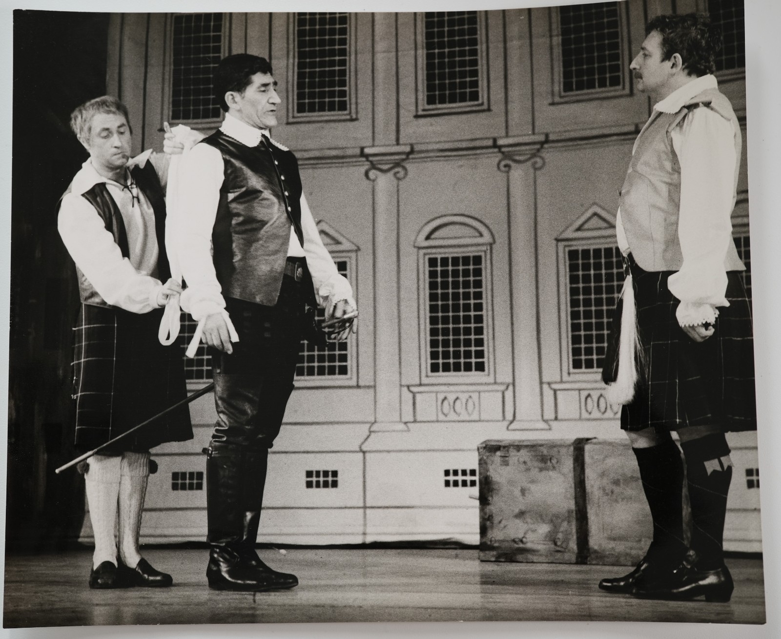 Photo Argentique France Scène de Théatre 18X22cm 1960