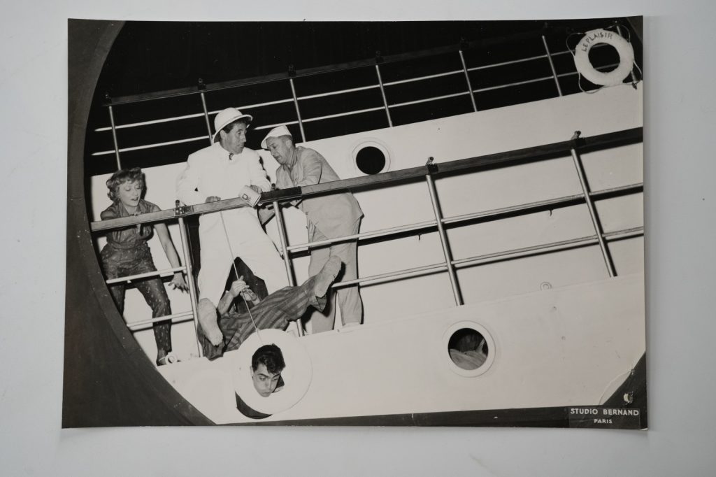 PHOTO Argentique	France	JEAN LEFEBVRE theatre	16X23cm	1970
