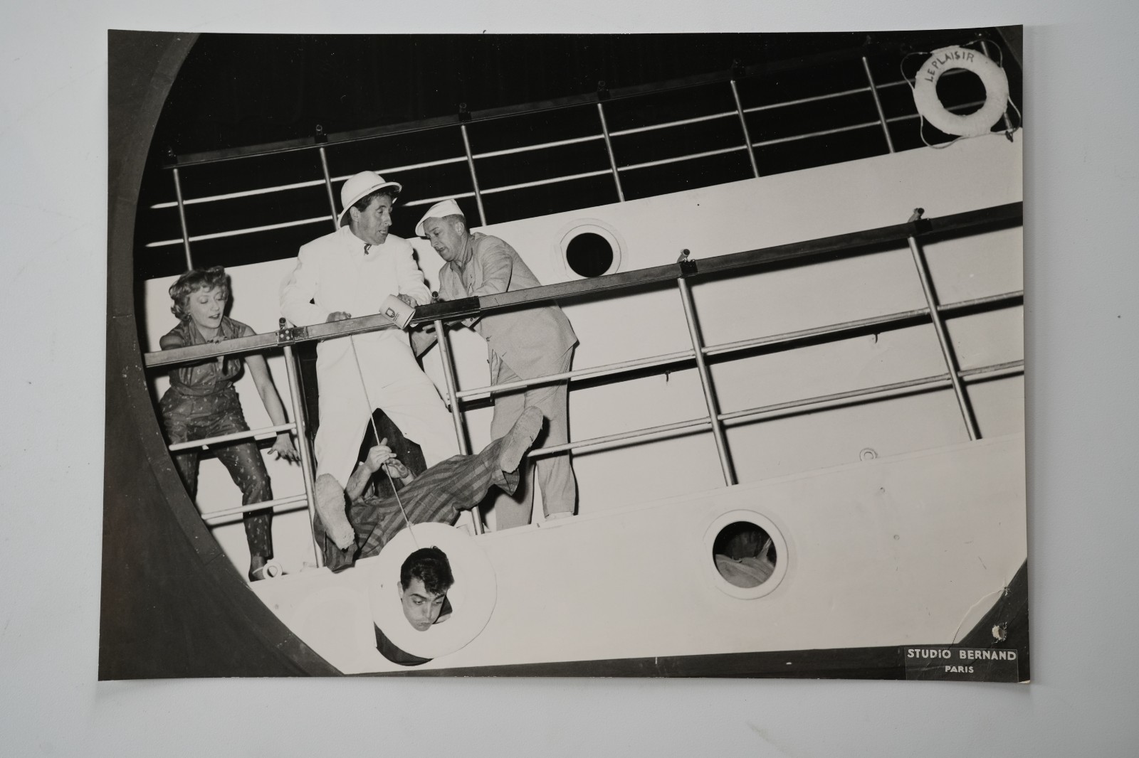 PHOTO Argentique France JEAN LEFEBVRE theatre 16X23cm 1970