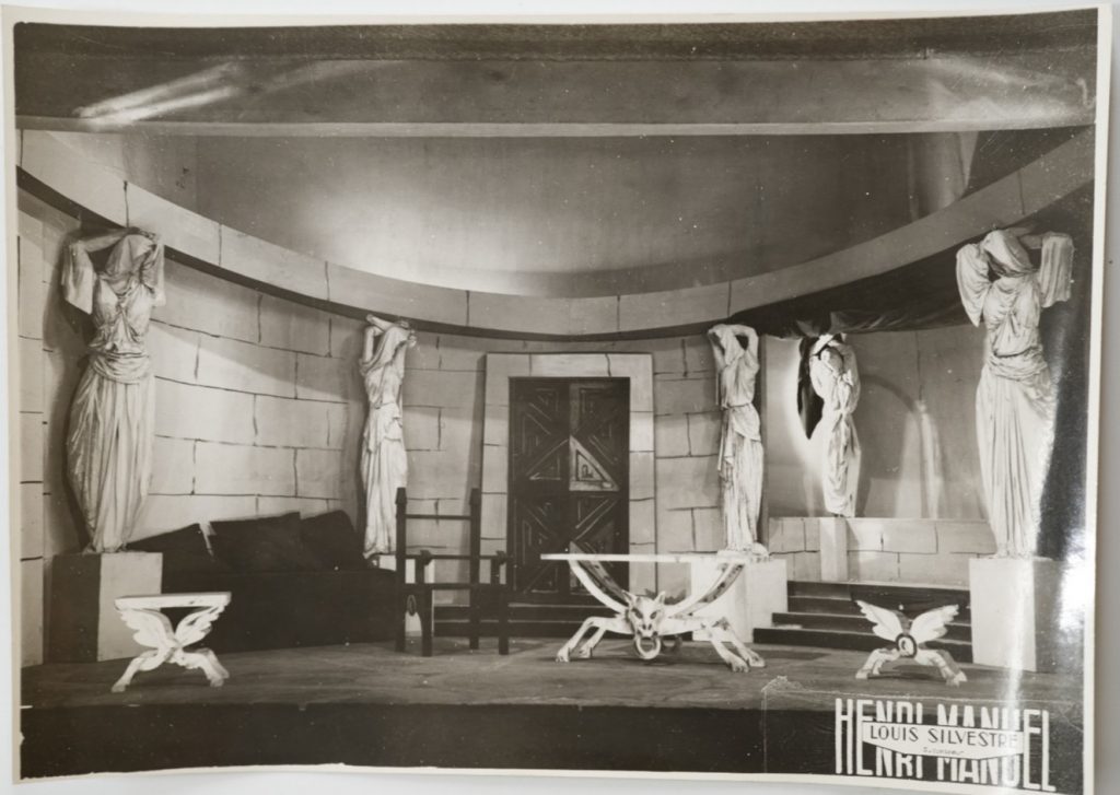 PHOTO Argentique France Décors de théatre 17X23cm 1960