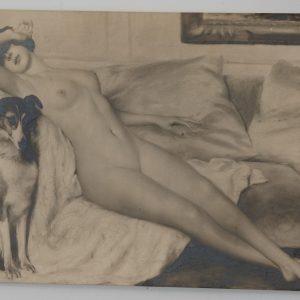 TIRAGE Argentique, PHOTO CARTE		FEMME ET HOMME  NUE NU ARTISTIQUE FORMAT	 8X14cm