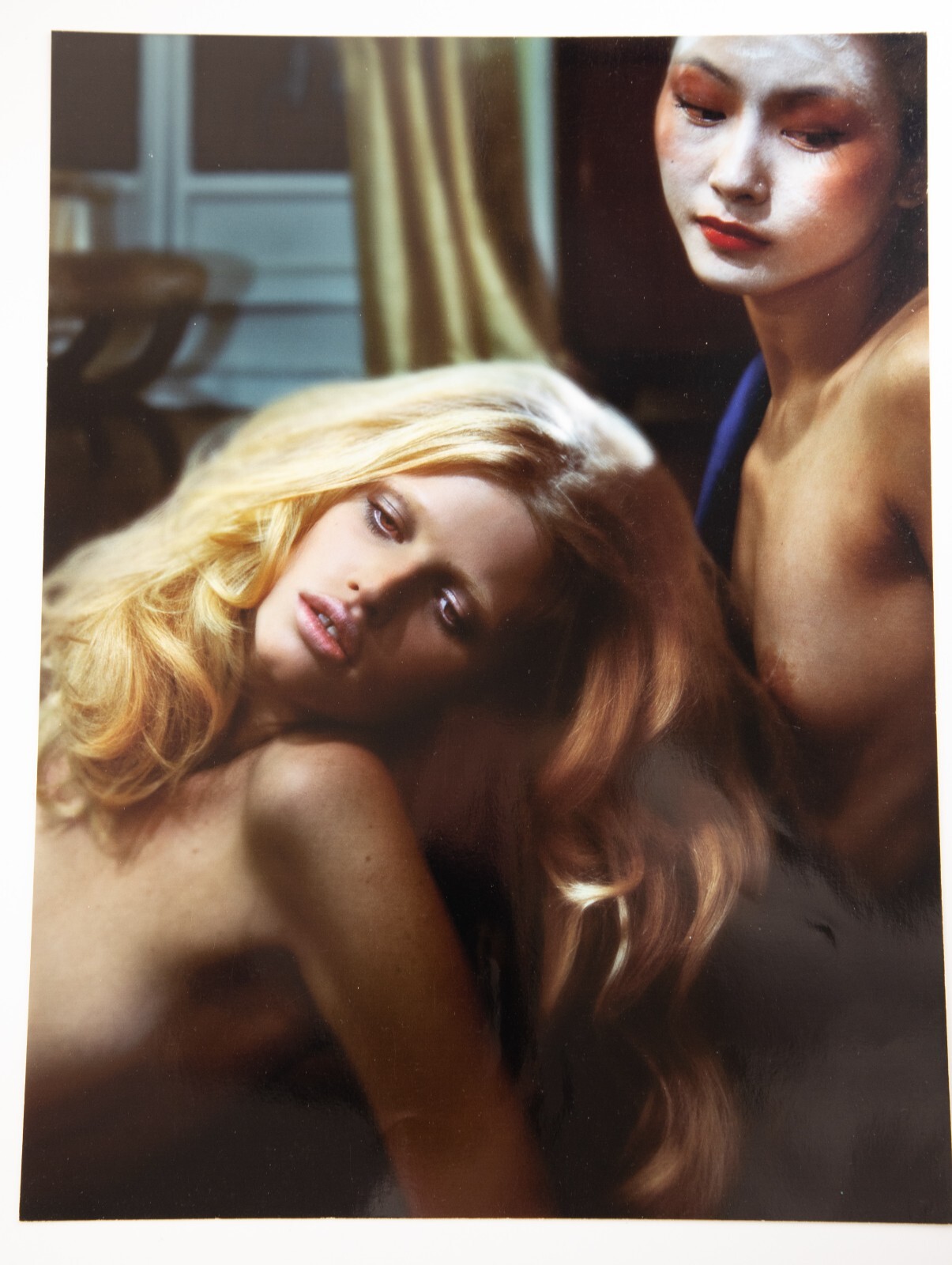 PHOTO NUMERIQUE Steven Lyon CIRCA 2015 NU ARTISTIQUE FEMME NUE 27X35cm