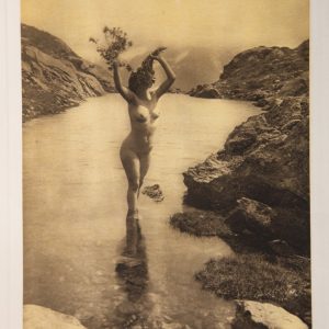 HELIOGRAVURE G.L.ARLAUD 1920 FEMME NUE NU ARTISTIQUE 16X22