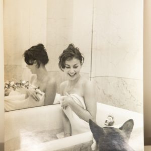 TIRAGE PHOTO	Mireille Granelli baryté 1960' FEMME NUE NU ARTISTIQUE 24x30cm