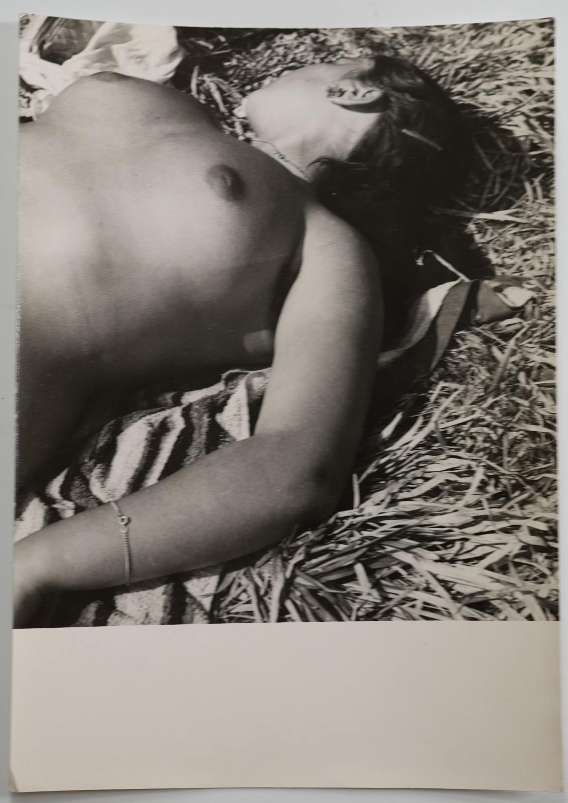 PHOTO Argentique, RC FEMME NU NUE ARTISTIQUE 13X15cm 1960