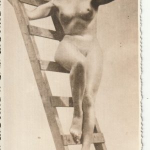 TIRAGE PHOTO	PHOTO CARTE CPA 1960	FEMME NUE NU ARTISTIQUE FORMAT 9X14cm