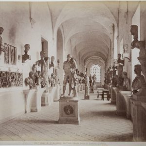 PHOTO Albumine	Italie	LE MUSÉE DE LA STATUAIRE DE MANTOUE	20X26cm	1880 ALLINARI