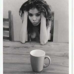 PHOTO argentique artistique NU féminin femme nue NOIR ET BLANC format 13X18 1980