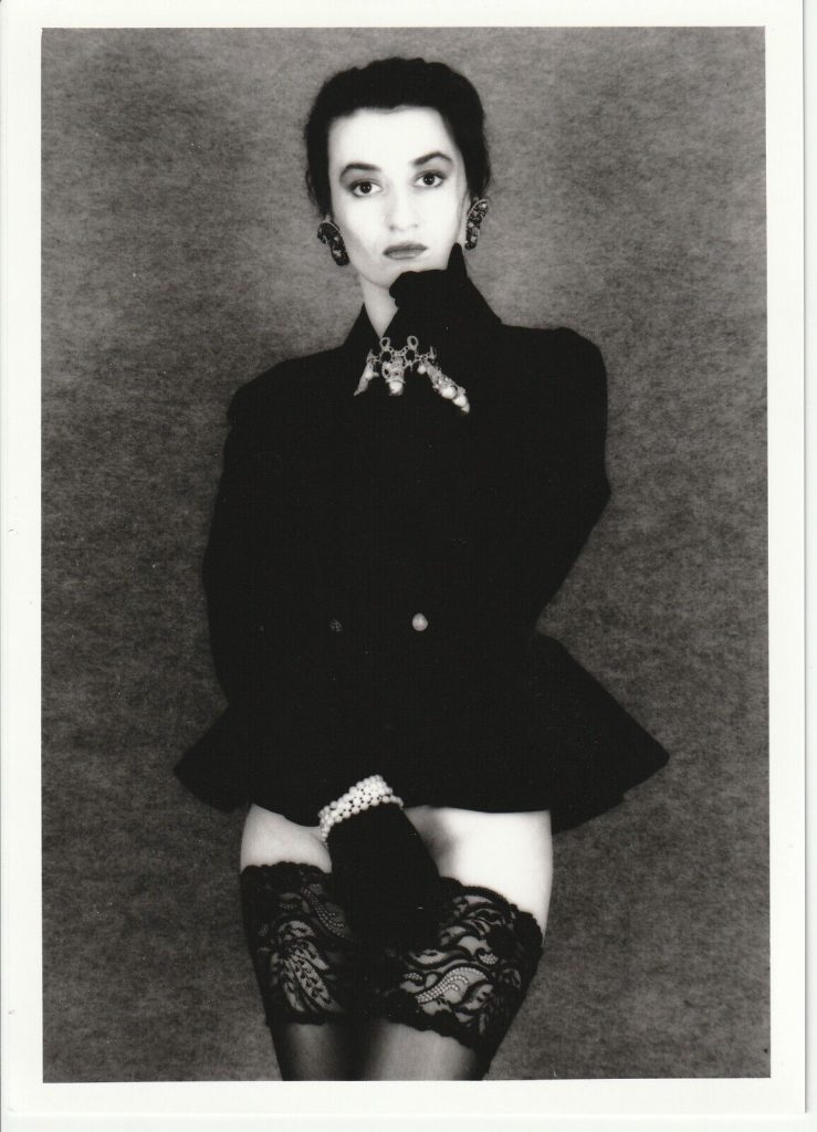 PHOTO argentique artistique NU féminin femme nue NOIR ET BLANC format 13X18 1980