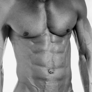 Tirage photo argentique NOIR ET BLANC HOMME NU 20X30cm SPORTIF