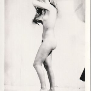 TIRAGE PHOTO  ARGENTIQUE 1960 FEMME NUE NU ARTISTIQUE  FORMAT 9X11cm