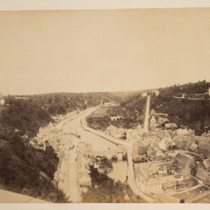 TIRAGE PHOTO	Albumine	France	DINAN PRISE DES RAMPARTS	15X21cm	1890