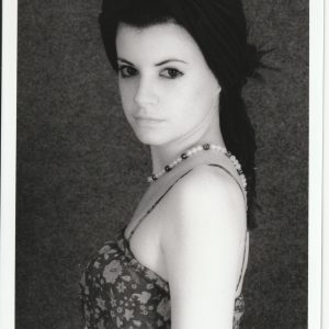 PHOTO argentique artistique NU féminin femme nue NOIR ET BLANC format 13X18 1980