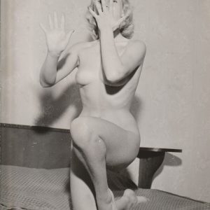 TIRAGE PHOTO	ARGENTIQUE 1960'	FEMME NUE NU ARTISTIQUE 18X24CM