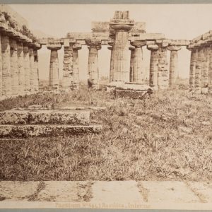 TIRAGE PHOTO Albumine	Italie	Paestum Temple	18X26cm
