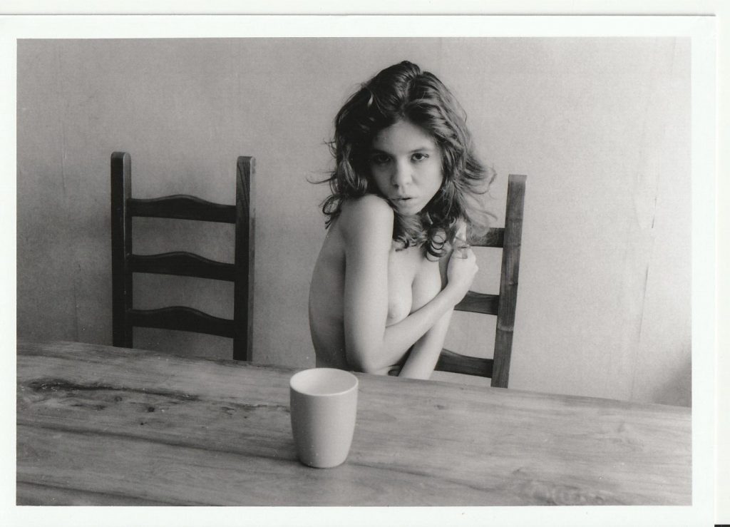 PHOTO argentique artistique NU féminin femme nue NOIR ET BLANC format 13X18 1980
