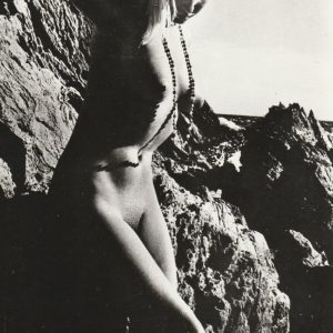 TIRAGE PHOTO 1960 LYNA FEMME NUE NU ARTISTIQUE 9x14cm