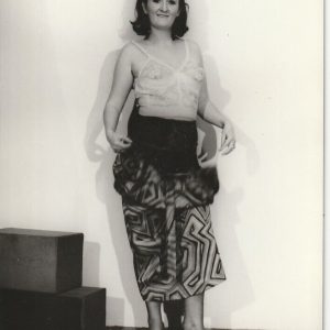 TIRAGE PHOTO	argentique amateur 1960	FEMME NUE NU ARTISTIQUE  9x13cm