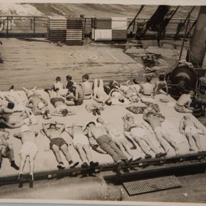 PHOTO ARGENTIQUE MILITARIA 1940	OFFICIEL BRITANIQUE 15X20cm Transport de Troupes