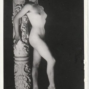 TIRAGE PHOTO  ARGENTIQUE 1960 FEMME NUE NU ARTISTIQUE  FORMAT 9X11cm