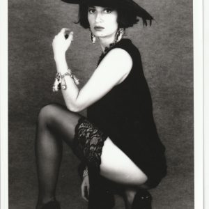 PHOTO argentique artistique NU féminin femme nue NOIR ET BLANC format 13X18 1980