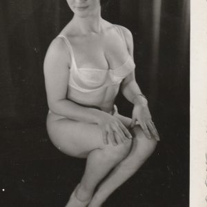 TIRAGE PHOTO ARGENTIQUE 1960 SNAP SHOT PINUP FEMME NUE NU ARTISTIQUE