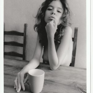 PHOTO argentique artistique NU féminin femme nue NOIR ET BLANC format 13X18 1980