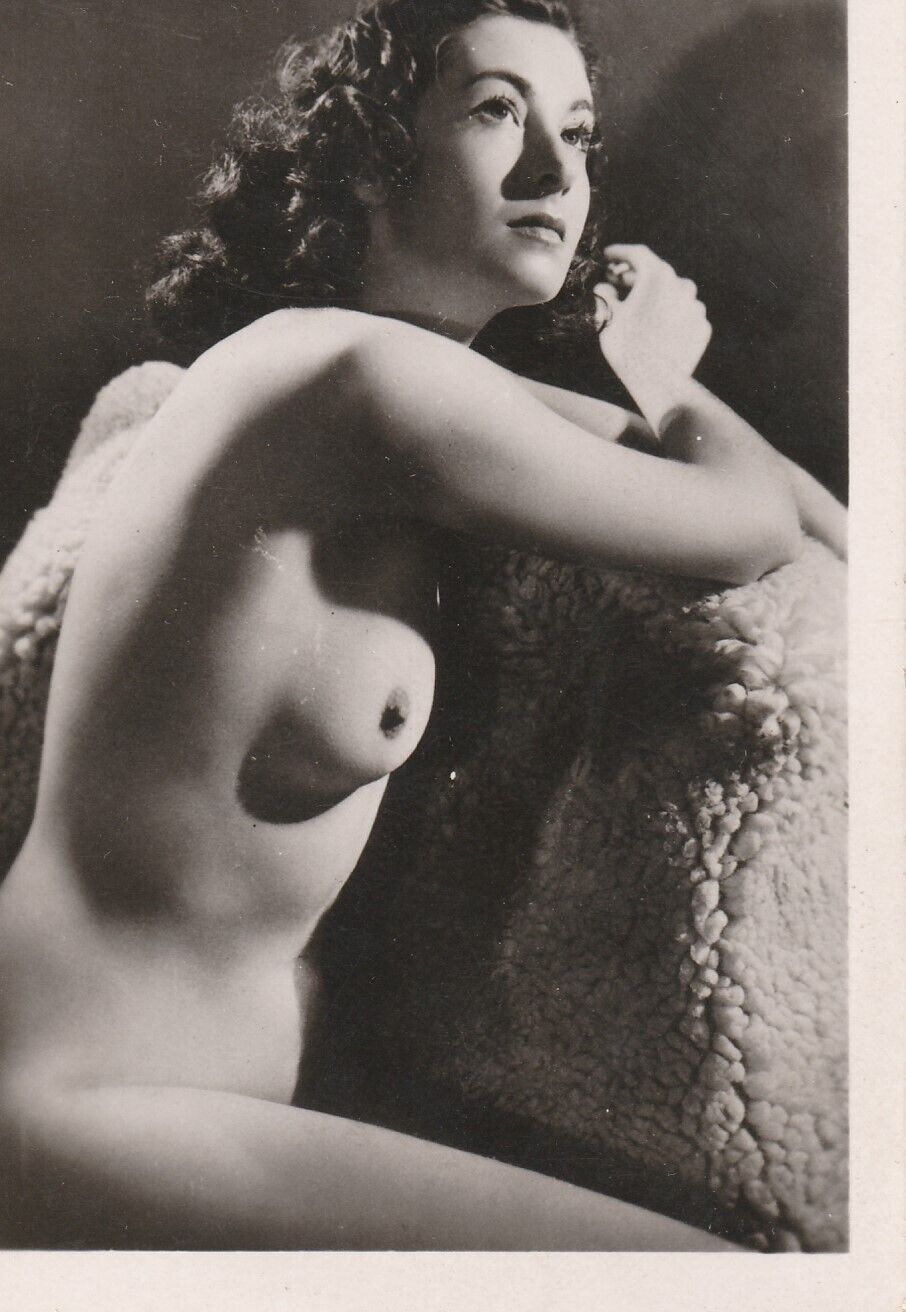 TIRAGE PHOTO ARGENTIQUE 1960 SNAP SHOT PINUP FEMME NUE NU ARTISTIQUE