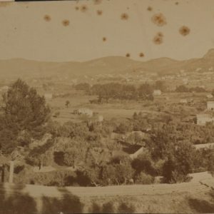 PHOTO Albumine	France	Hyeres-les-Palmiers Panorama	20X55cm	1870