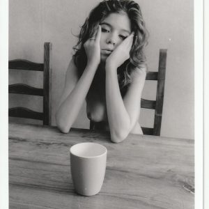 PHOTO argentique artistique NU féminin femme nue NOIR ET BLANC format 13X18 1980