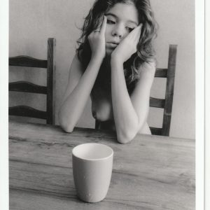 PHOTO argentique artistique NU féminin femme nue NOIR ET BLANC format 13X18 1980