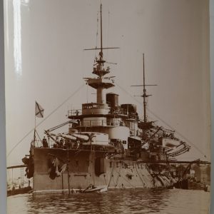 PHOTO citrate	France	BATEAU MILITAIRE	22X28CM	1900 le Charlemagne