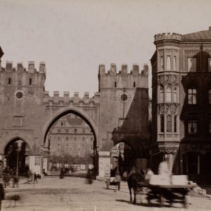 TIRAGE PHOTO	ALBUMINE 1880	ALLEMAGNE MUNICH 9X14cm