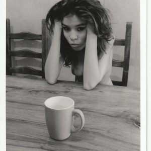 PHOTO argentique artistique NU féminin femme nue NOIR ET BLANC format 13X18 1980