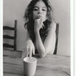 PHOTO argentique artistique NU féminin femme nue NOIR ET BLANC format 13X18 1980