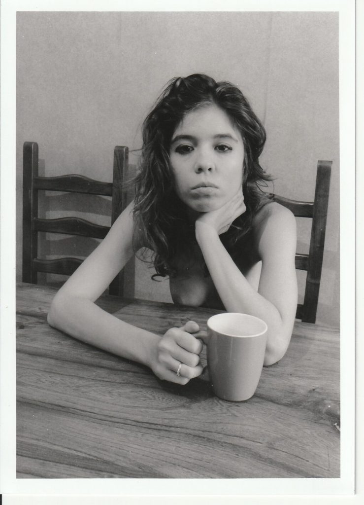 PHOTO argentique artistique NU féminin femme nue NOIR ET BLANC format 13X18 1980