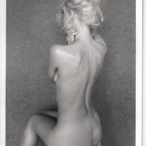 PHOTO argentique  NU NOIR ET BLANC format 13X18 circa 1980