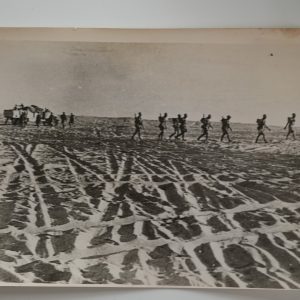 PHOTO Miltaire britanique desert 15x20cm 1940